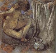 Edgar Degas the lady in the tub Sweden oil painting artist